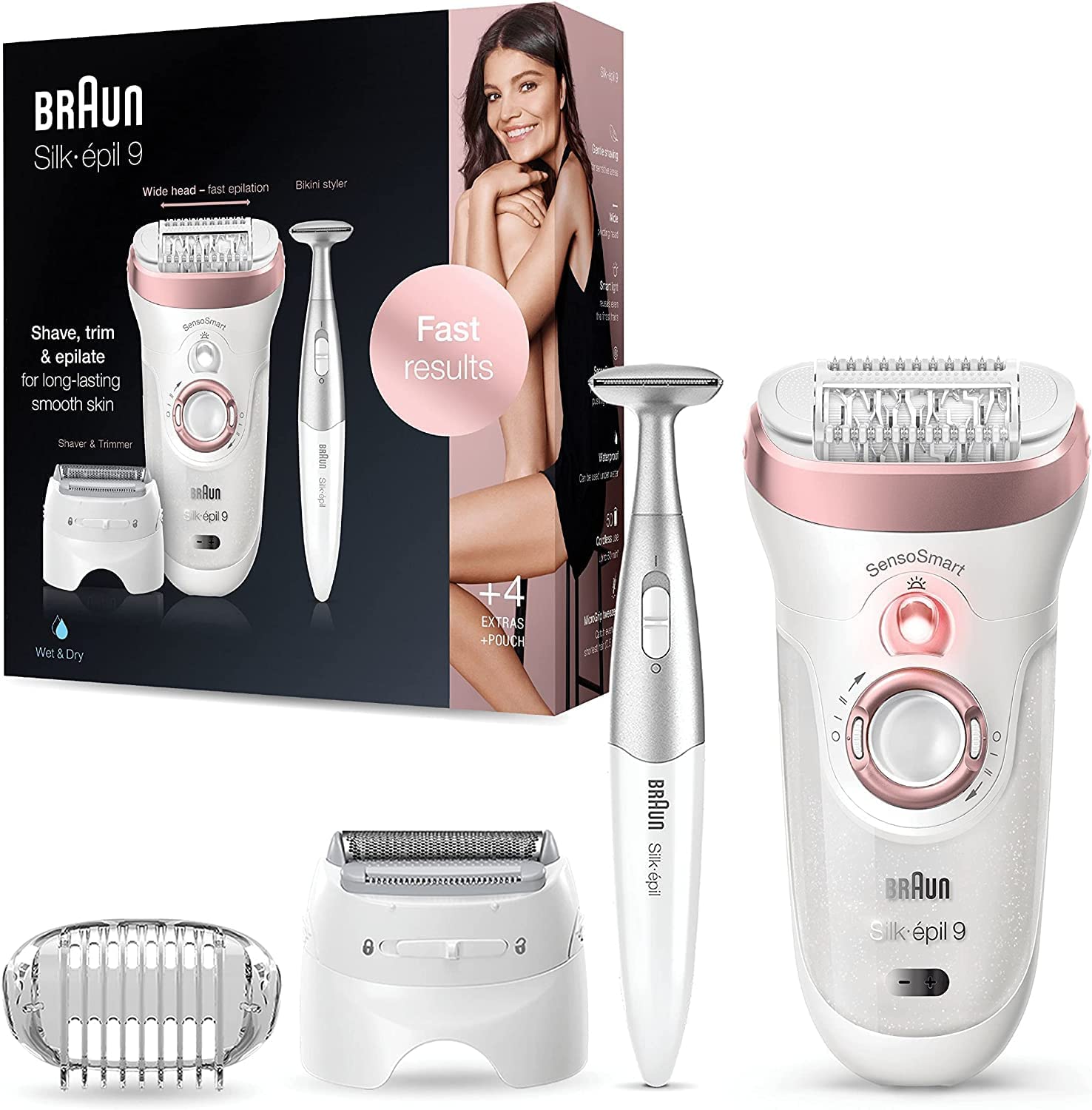 Braun Silk-épil 9 vs Braun Silk-épil 7 vs Braun Silk-épil 5 vs Braun Silk-épil 3