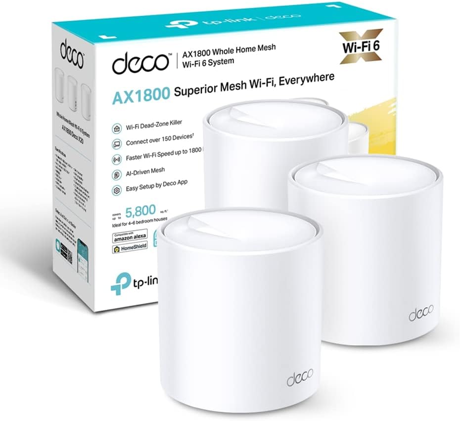 TP-Link Deco X20 vs TP-Link Deco E4 vs TP-Link Deco X50 vs TP-Link Deco M4